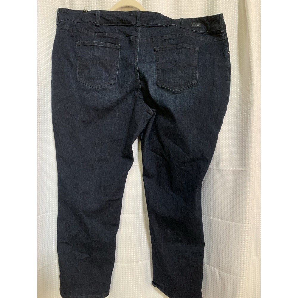 Lee Rider Jeans Size 28W Denim Womens Pants - Picture 10 of 13